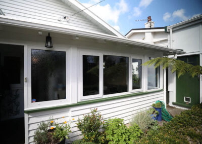 uPVC Awning, Fixed, and Casement windows on a renovated house